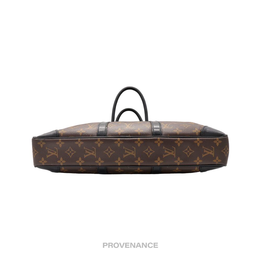 🔴 Louis Vuitton PDV Briefcase Bag - Monogram Macassar - Picture 5 of 16